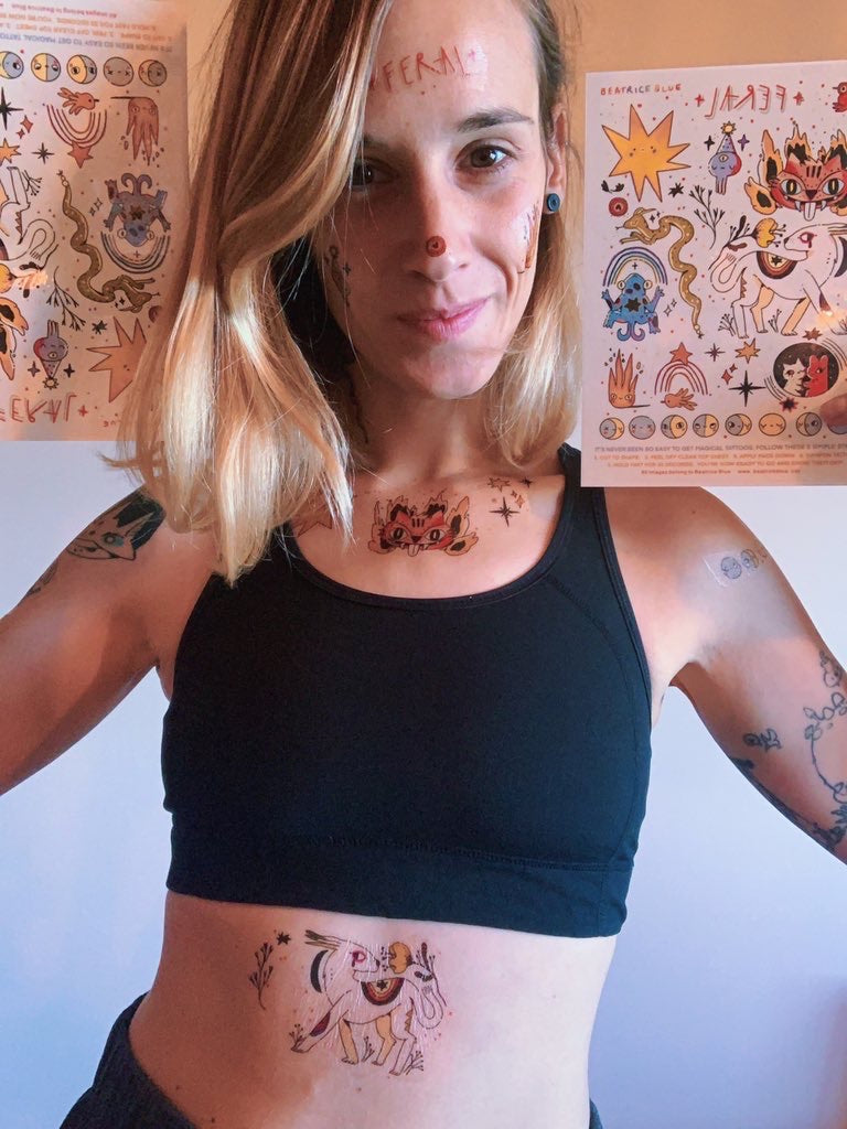 FERAL Temporary Tattoos