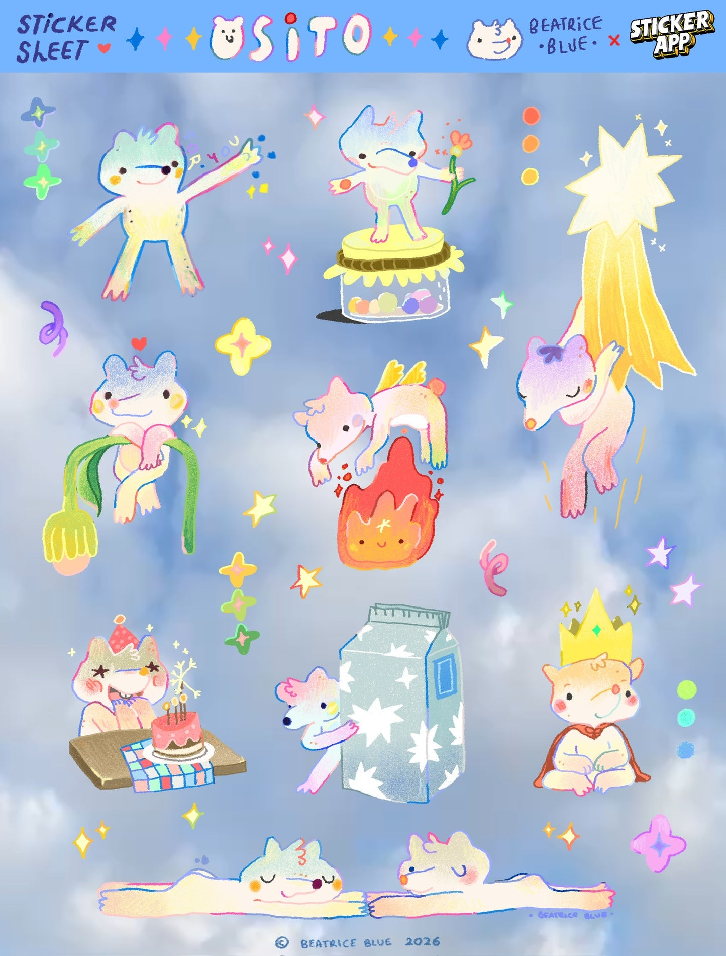 OSITO - Giant Sticker sheet!
