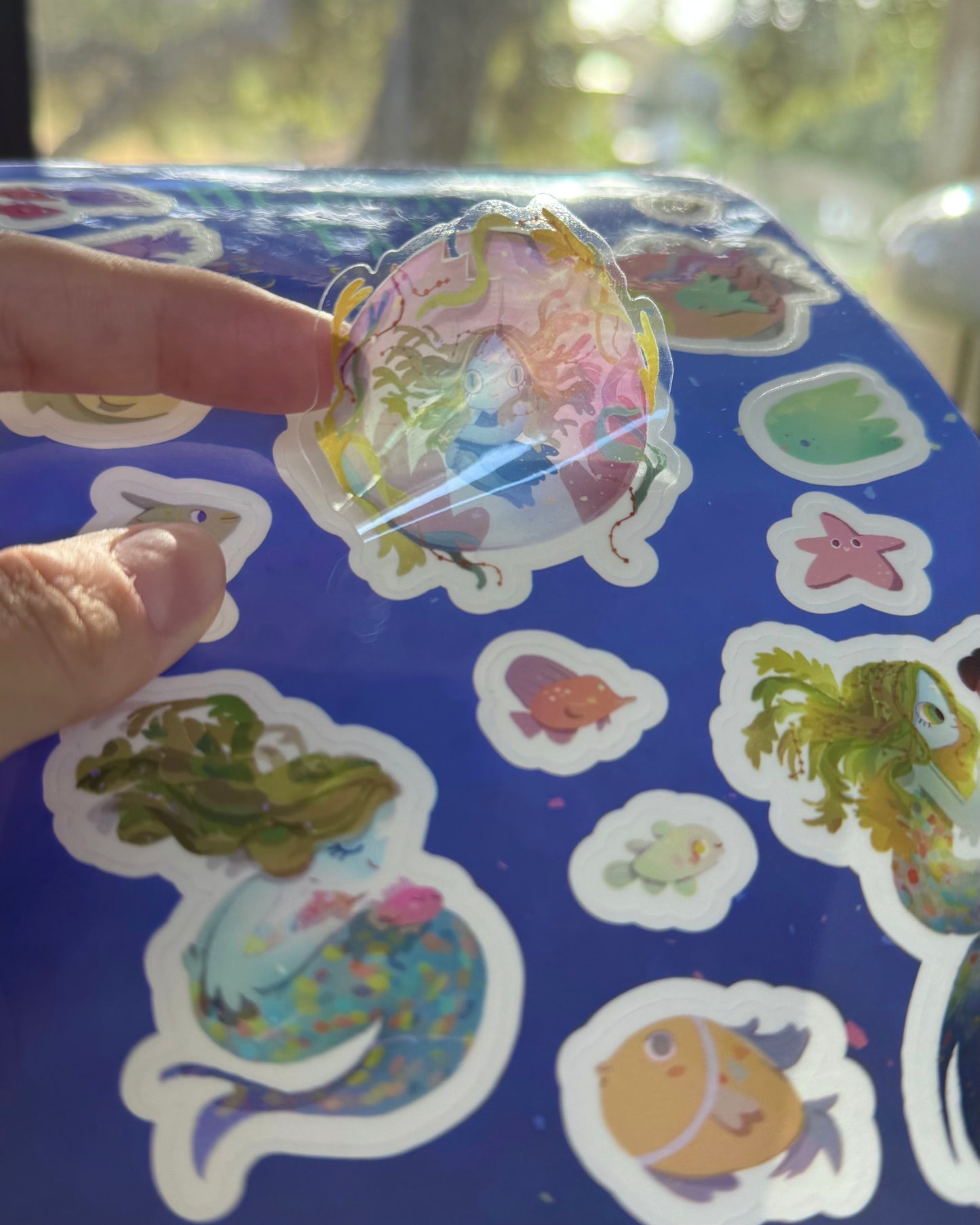 Mermaid - Sticker sheet!