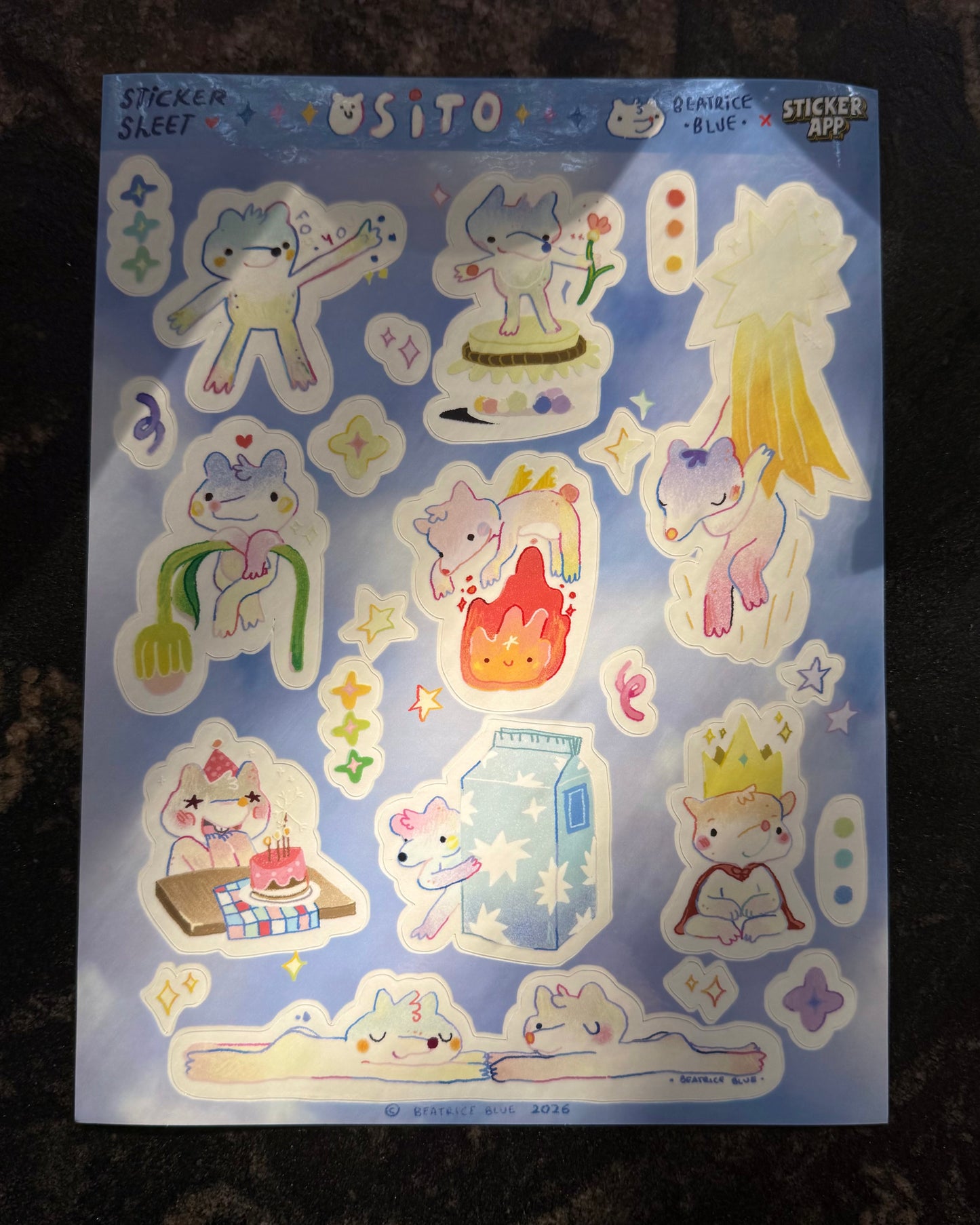 OSITO - Giant Sticker sheet!